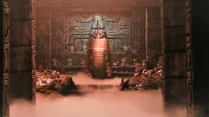 Descoberta a porta ao mundo inferior&nbsp;maia