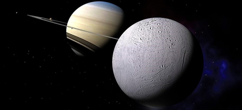 Enorme estrutura aparece em Encelado, a maior lua de&nbsp;Saturno