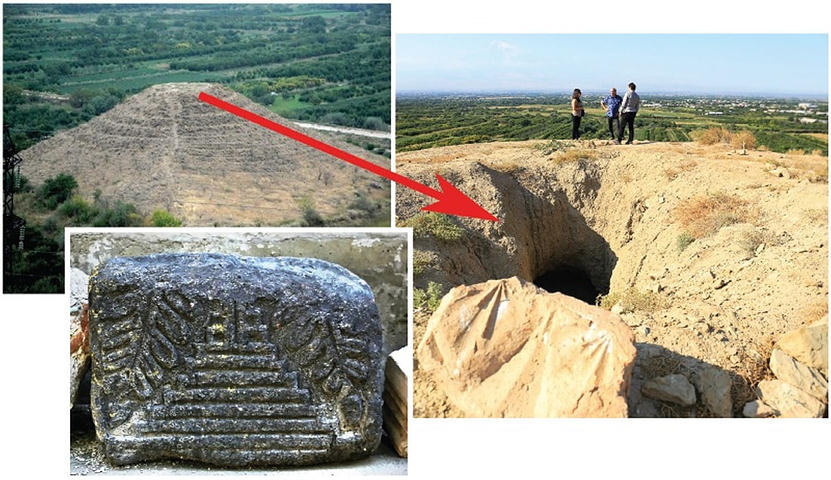 Estrutura de Dvin: Uma antiga pirâmide na Armênia