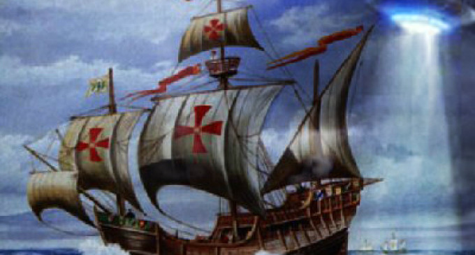 Os estranhos OVNIS descritos no diário de Cristóvão Colombo