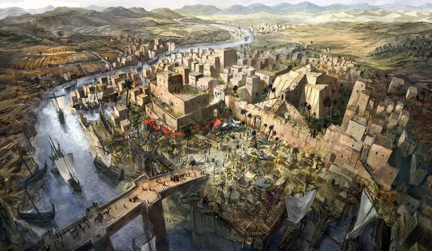 A grande cidade suméria de Uruk: Uma antiga potência cultural, tecnológica e arquitetônica