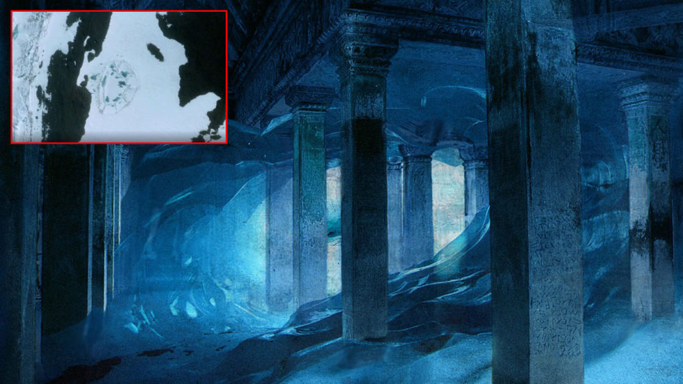 Antártica: Surge uma “Enorme estrutura que poderia ser um&nbsp;edifício”