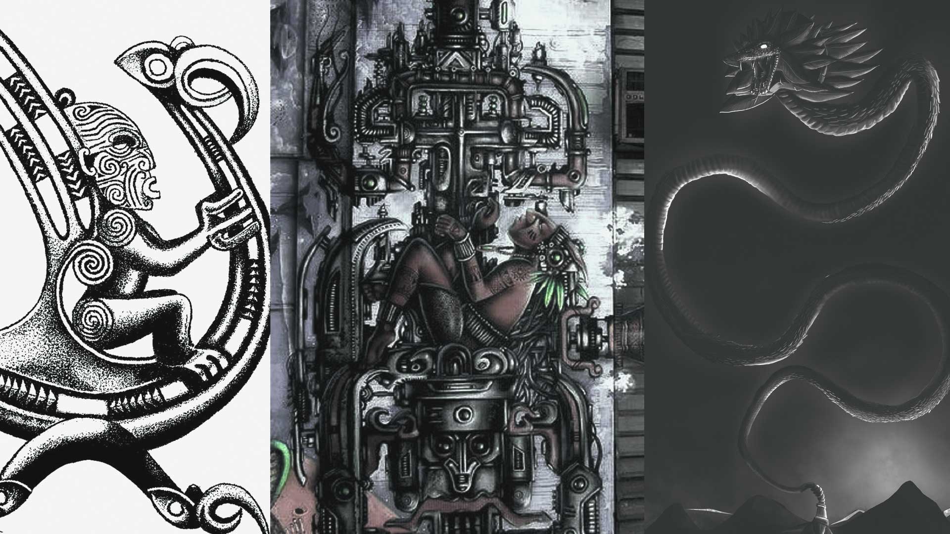 As semelhanças de deuses antigos de muitas culturas com Extraterrestres