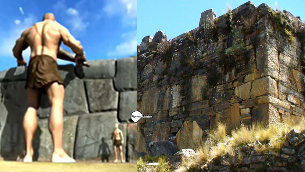 Uma cidade de gigantes no topo de uma montanha no&nbsp;Peru