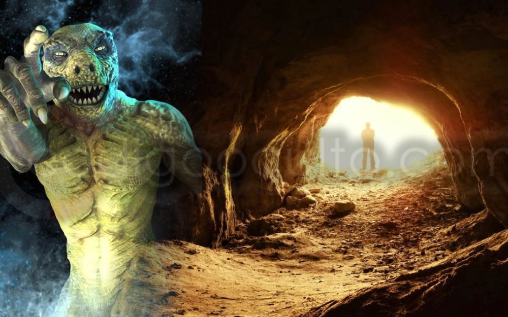 Humanoides reptilianos emergem do submundo: Histórias&nbsp;assustadoras