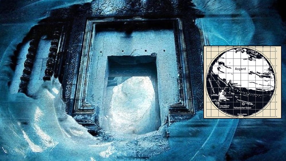 Mapa secreto da Antártica revela a rota para chegar na Terra&nbsp;Oca