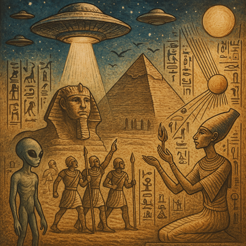 Extraterrestres antes da nossa Era – Egito