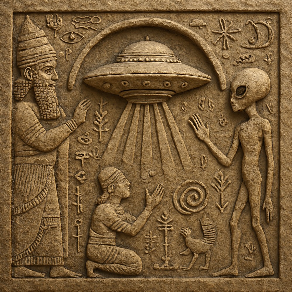 Provas de visitas extraterrestres em culturas antigas? Mitos e lendas que desafiam a história&nbsp;convencional