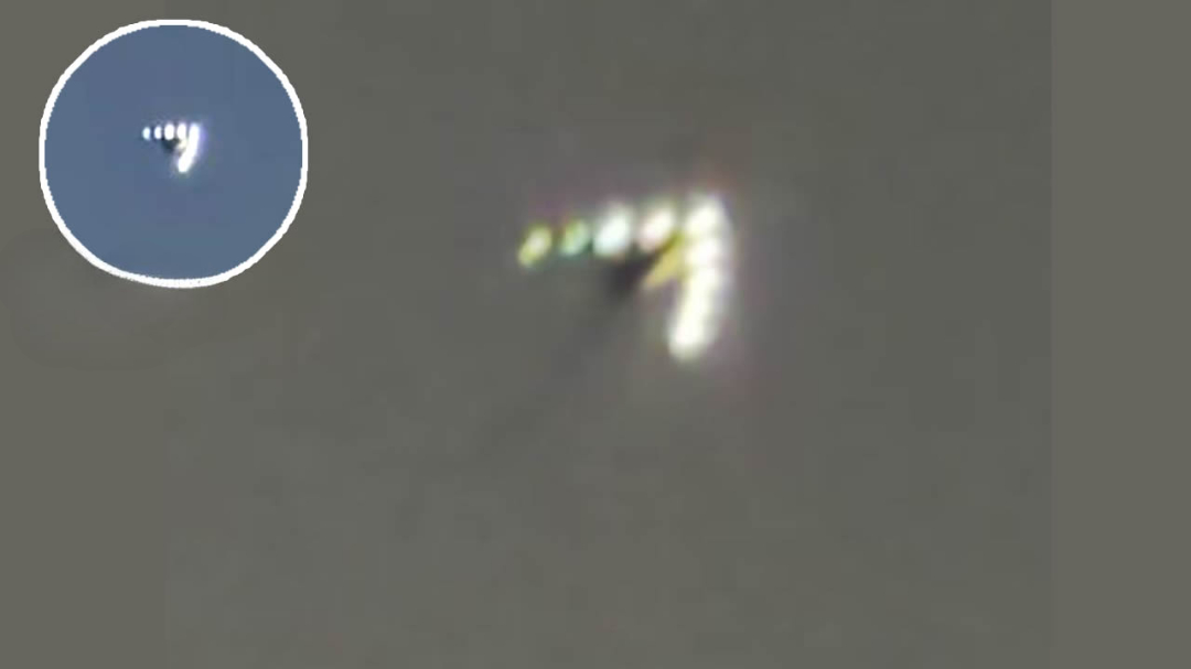 Objeto voador não identificado no formato de um “V” sobre Los Angeles