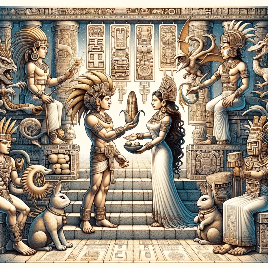 Fios sagrados dos maias: desvendando a mitologia de uma civilização antiga