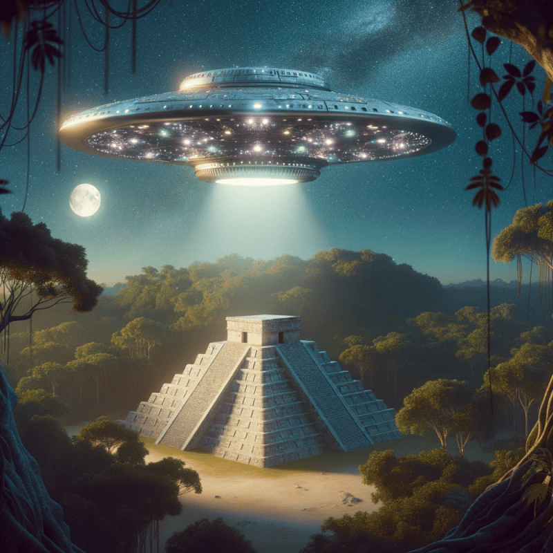 A teoria da conexão entre os maias e os alienígenas: fato ou tendência&nbsp;cultural?